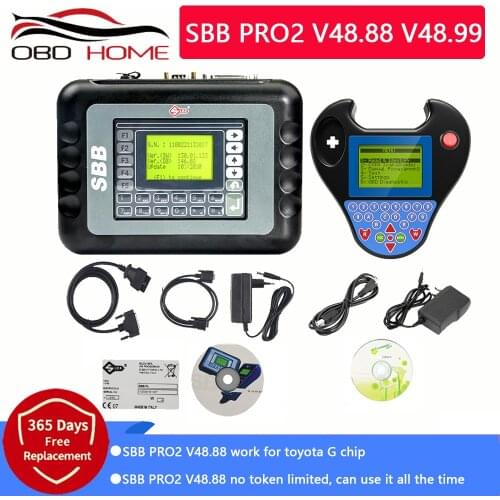 Super SBB PRO2 OBD2 Key Programmer V48.99 Support New Cars Up To 2017 Update Of SBB V48.88 V46.02 No Tokens SBB PRO 2 48.99