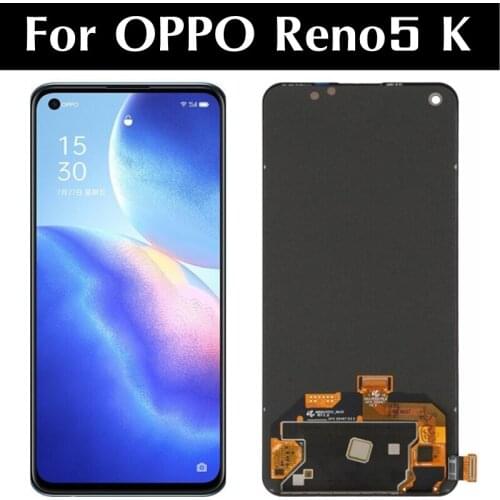 6.43" AMOLED For OPPO Reno5 K PEGM10 LCD Display Touch Screen Assembly Replacement Accessory