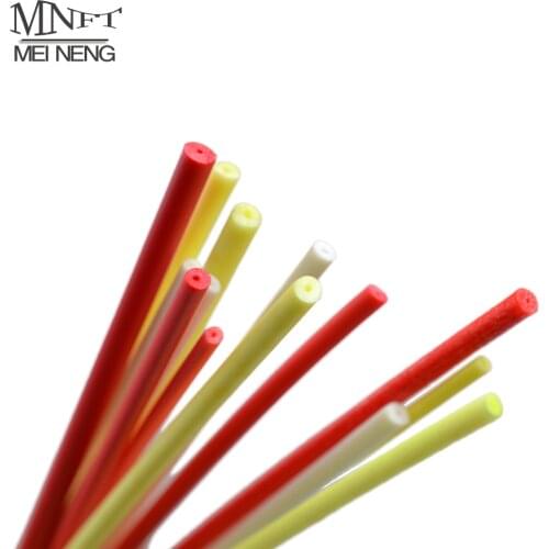 MNFT 100Pcs Fishing Float Cylinder Tube Diameter 2.5-4.5mmHigh Density Foam Long Cylinder Floating Float DIY Making Tool