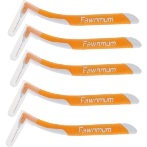 5pcs 0.7mm Hygiene Floss Inter Brush Toothpick Teeth Cleaning
