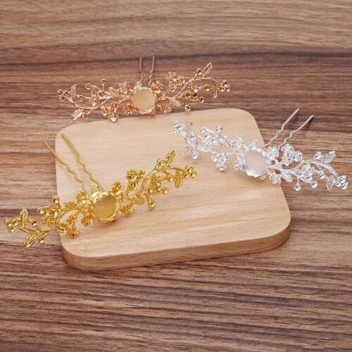 5pcs/lot 88mm Tiaras Hairpin Chinese Hair Sticks Wedding Bridal Hair Fork Hair Accessories For Women