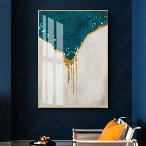 Abstract Golden years posters aesthetic Home decoration Poster corridor mural modern Printing canvas painting