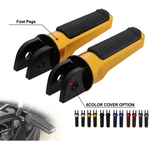 Motorcycle Aluminum Front Foot Pegs Footpegs Plate For Suzuki GSXR600 750 GRS600 750 RSXRL1000 GSXR125 GSXS125 GSXS1000 GSXS750