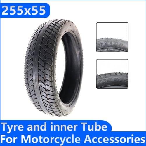 Free shipping 10 Inch 255x55 Inner and Outer Tyre 255*55 Pneumatic Tire for Childrens Tricycle, Baby Carriage Accessories