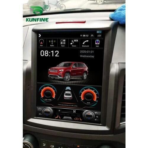Tesla Screen Octa Core 4GB RAM 64GM ROM Android 10.0 Car DVD GPS Player Deckless Car Stereo For Honda CRV 2.0 2012-2015 Radio
