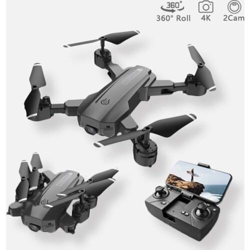 New H9 Quadcopter WIFI FPV Drone With Wide Angle HD 4K 5G 1080P Camera Height Hold RC Foldable Quadcopter Dron Gift Toy