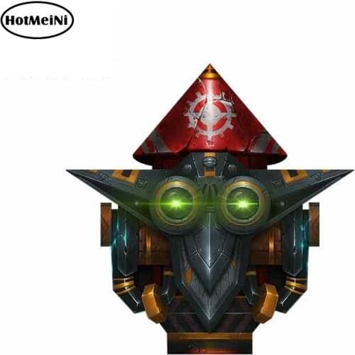 HotMeiNi 13cm x 12.8cm Funny WOW Car Stickers Vinyl DIY Bumper Windows JDM Laptop for World of Warcraft Graphics Fine Decals