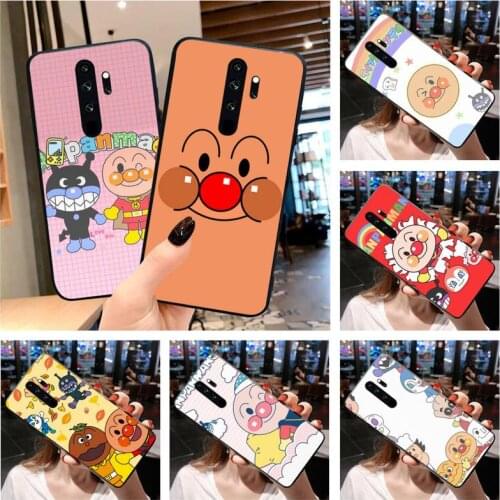 Japan Anime anpanman Cartoon Phone Case for Redmi 9A 8A 7 6 6A Note 9 8 8T Pro Max Redmi 9 K20 K30 Pro