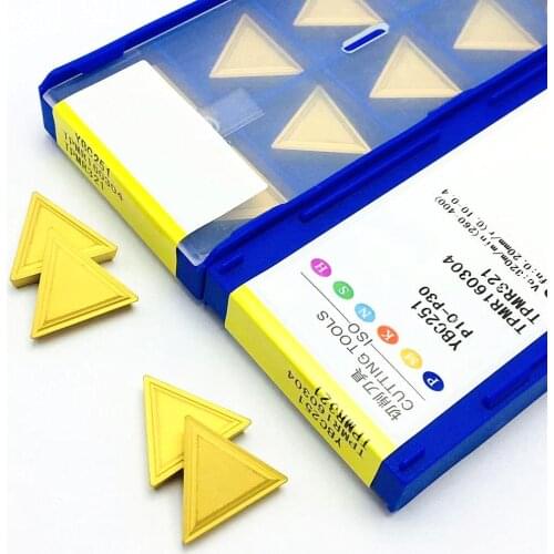 Original TPMR160304 TPMR160308 YBC251 high quality Zcc.ct carbide blade processing: stainless steel alloy steel, etc