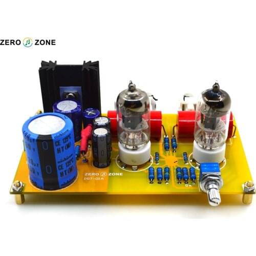 HIFI PRT01A Class A 6J2 Stereo tubes preamplifier PCB/DIY Kit/Finished board