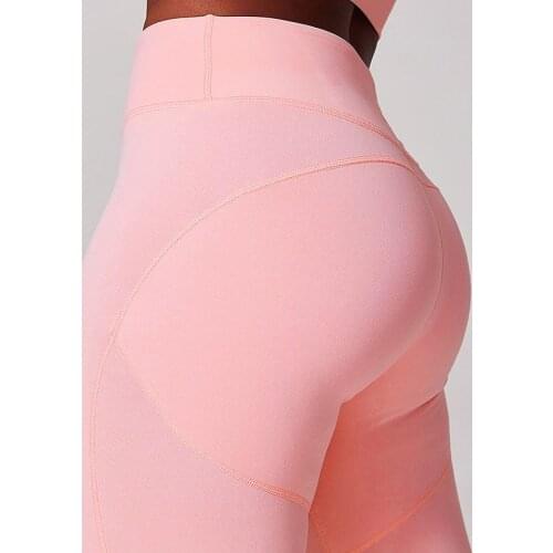 Peach hip-lifting fitness pants stretch and quick-drying tight-fitting running sports bottoming yoga pants wearing thin women