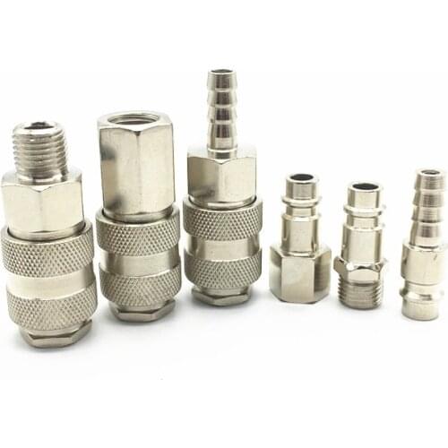 1Pc Pneumatic Fitting Self-Locking Quick Push in Connector High Pressure Coupler Air compressor TPP TSP TSH TPH 10/20/30