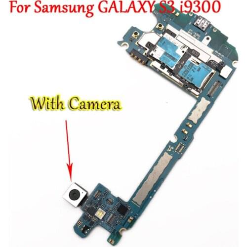 Tested 100% Work Unlock Motherboard For Samsung GALAXY S3 i9300 Logic Circuit Electronic Panel With Full Chips Global Firmware