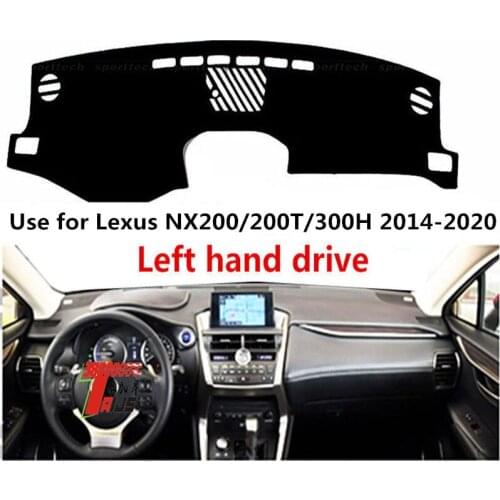 TAIJS Factory Anti Dust Polyester Fibre Car Dashboard Cover For Lexus NX200/200T/300H 2014 2015 2016 2017181920 Left hand drive