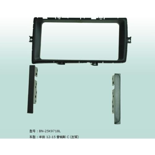 Toyota Prius PRIUS C (left-hand drive) car audio modified face frame DVDCD panel made in Taiwan