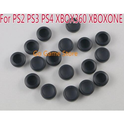 100pcs For Playstation PS4 PS3 XBOX 360 Increase Game Soft Rocker Cap Controller Accessories Analog heighten key buttons