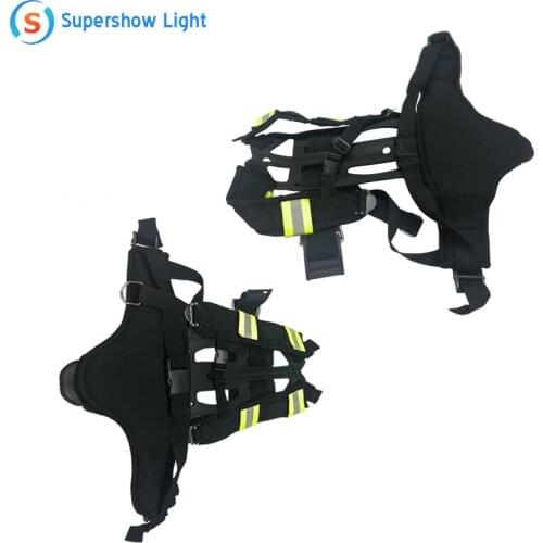 2pcs Stage Light Co2 Cylinder Handheld DJ Gun Back Pack Concert Nightclub Wedding Co2 Jet Cannon Carry Belt Diving Backpack