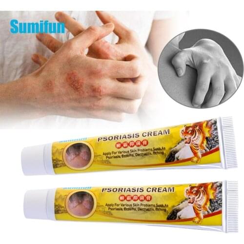 20g Sumifun Tiger Balm Cream Skin Psoriasis Ointment Eczema Antibacterial Dermatitis Pruritus Anti-itching Herbal Plaster P1110