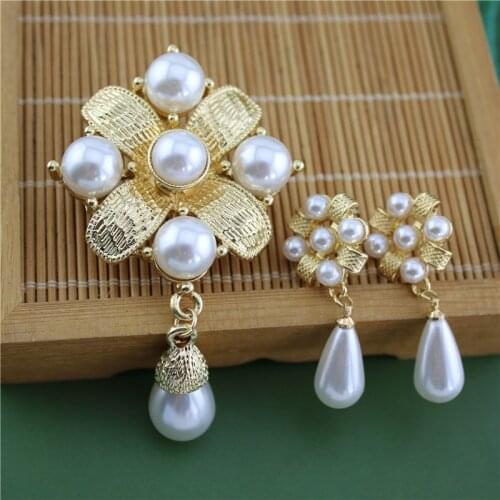 2021 New Retro Baroque Creative Pearl Brooch Cardigan Pin Cool Romantic Suzhou Accessories Womens Accessories