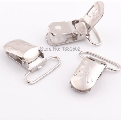 30pcs unique Design Elephant pattern Strap Clip Suspender Clips for garment accessories trousers
