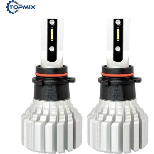 Car PSX26W LED Headlight Conversion kit all in one LED Headlamp Car fog light 50W 5000LM P13W 2504 5202 led head light bulbs