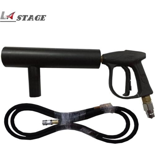 Free Shipping Handhold CO2 DJ Gun Lights 3Meter Hose CO2 Jet Machine DJ DISCO Stage Effect Machine