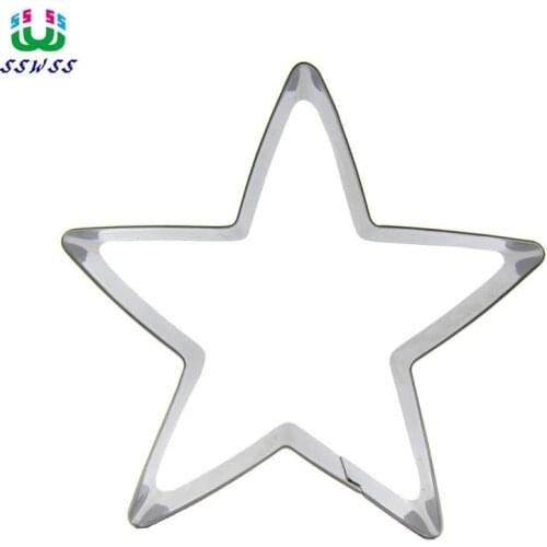 Giant Five-Pointed Star Shaped Cake Decorating Fondant Cutters Tools, Cake Cookie Biscuit Baking Molds,Direct Selling