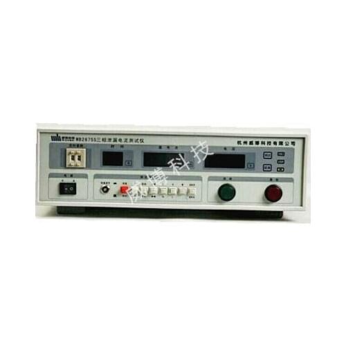 Hangzhou Weibo WB2675S Three-Phase Leakage Current Tester Safety Tester Leakage Current Tester