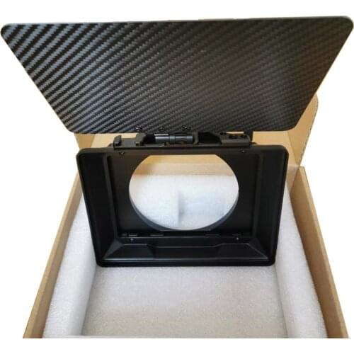 HONTOO 4*4 / 4*5.65 Carbon Fiber Matte box 114mm mattebox (Clamp on) Lightweight 114mm lens adapter ring forBMPCC 4K A7