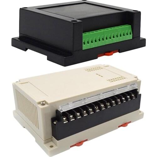 Electronics Enclosure Din Abs Plastic Project Enclosure Control Case & Instrument Din Rail Abs Plastic Electronics DIY Enclosure