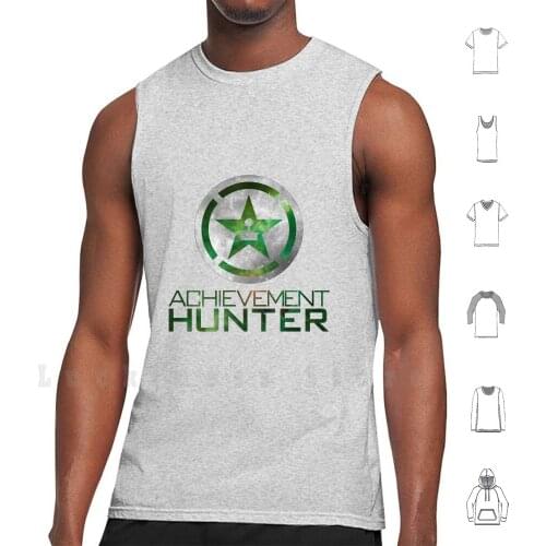 Galaxy Achievement Hunter tank tops vest sleeveless Gavin Free Achievement Hunter Geoff Ramsey Jack Pattillo Ryan