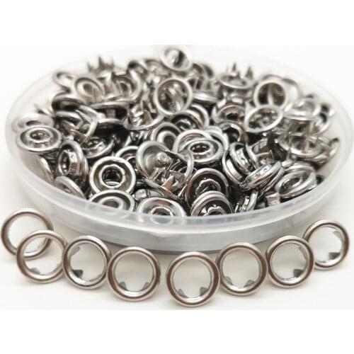 Metal Press 7.2 mm metal prong snap Buttons Fasteners Press rivets Poppers baby sliders buckles snap