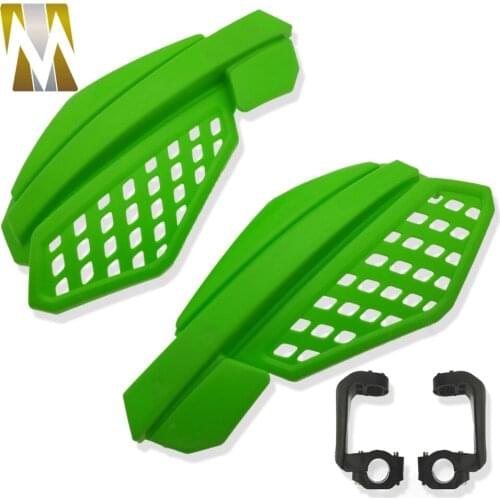 Motocross Handguards Motorcycle Hand Guards Brush Protector Scooter Pit Bike ATV Dirt Bike MX Windshield For Kawasaki