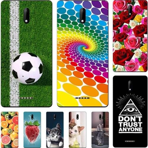 Soft TPU Cover For Wiko Sunny 5 Sunny5 Case For Wiko Sunny 4 Plus Cute Lovely Cartoon Pattern Phone Coque Capa Shell Bag Funda