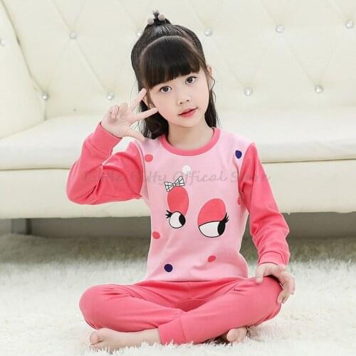 2 4 6 8 10 12 14 Years Teen Girls Pajamas Set Children Cotton Sleepwear Unicorn Pajamas Pyjamas Pijamas Animal Kids Pajamas Girl