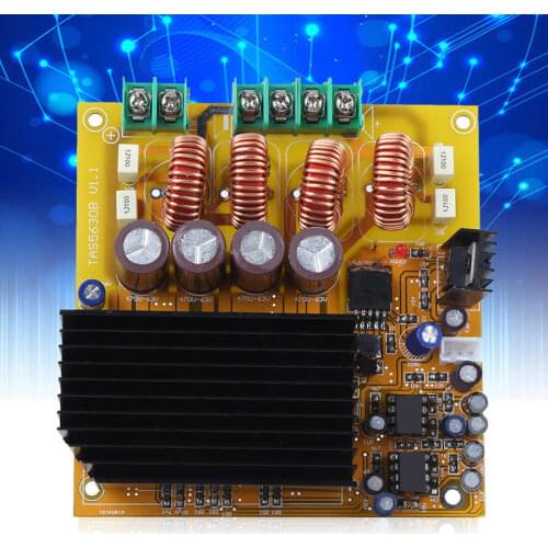 Digital Power Amplifier Board TAS5630 Dual Sound Channel Class D HIFI High Power With AD827 Prestage Stable Reliable Performance