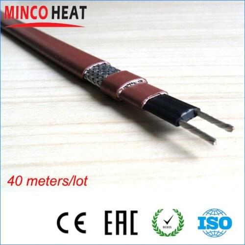 105 degree Celsius Self-regulating Heating Cable Automatic Pipe,TUBE, TANK Heating Freeze Protection Cable