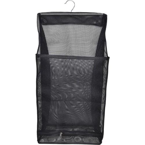 Clothing Storage Bag Hanging Laundry Basket Sock Scarf Storage Basket Bathroom Organizer Family Organizer High Capacity