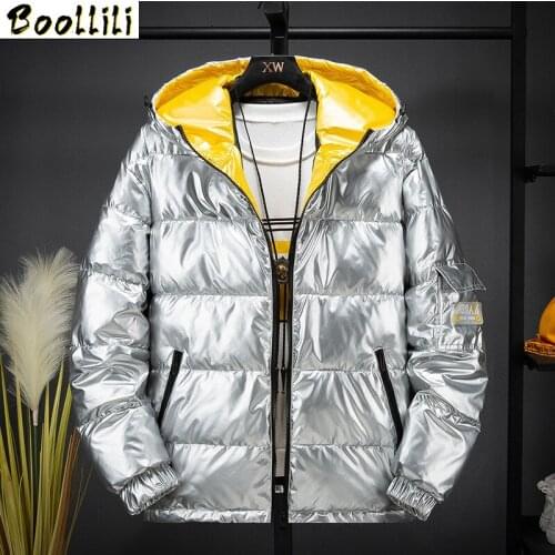 Cropped Down Parka Puffle Jacket Bubble Coat Winter 2020 Women New Fashion Short Clothing Black Red Hot Pink Yellow