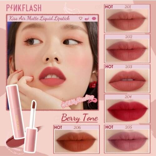 Airy Dual-use Lipstick Lips Glaze Matte Liquid Eyeshadow Blush Non-fading Lip Gloss Makeup Korea Cosmetic TSLM1