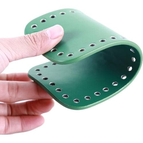 Knitting Bottom PU Leather Bag Accessories Patent Leather DIY Handbag Bottom DIY Manual Accessories