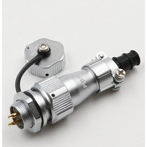 WEIPU WY16 Industrial Metal Waterproof Electrical Connector M16 10A Automotive 2 3 4 5 7 9 10 Pin Panel Mount Soldering Adapter