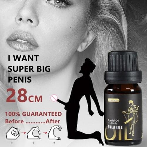 Male Vitality 3Pcs Massage Essential Oil Penis Enhancement Life Penis Growth Sexy Delay Men Oil Enlargement Thicker Massage Oil