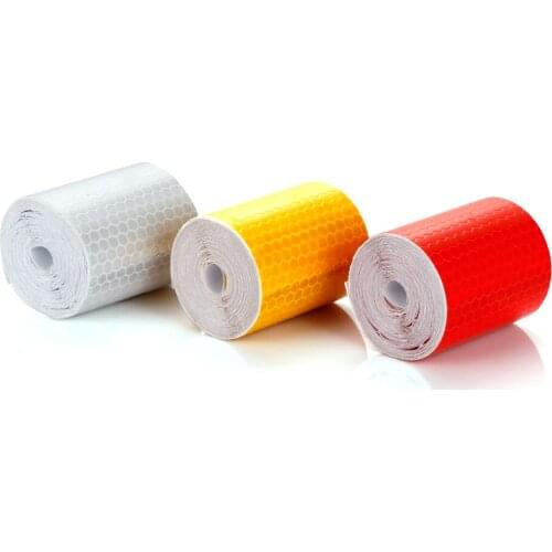 5x300cm Car Motorcycle Reflective Tape Stickers Car Styling Decoration For Automobiles Safe Material Safety Warning Tape