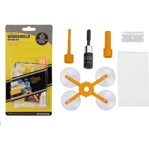 Auto Car Glass Scratch Crack Restore Tool Car Windshield Curing Tools Repair Window Repair Glue Window Kit Resin glass Car L9X9