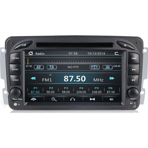 Car Stereo Redio Multimedia Player for Mercedes/Benz/W209/W203/M/ML/W163/Viano/W639/Vito GPS Navigation IPS