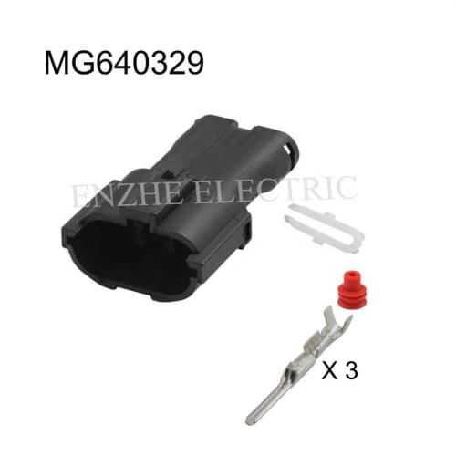 50set Connector MG610327 Terminal jacket female plug male plug 3P connector MG640329 MG610320 MG610331 MG640322 MG610350