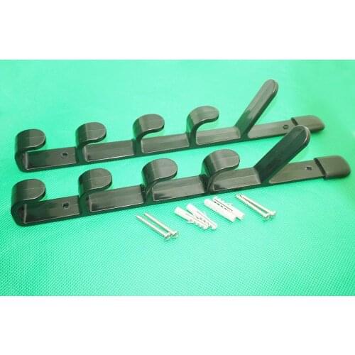 2pcs/lot Fishing Rod Storage Holder Rest Australia 5 Slots， Wall Side Mounted Kits Tackle