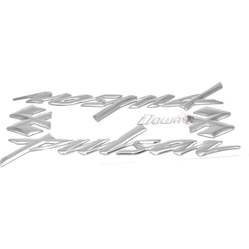 For Bajaj Pulsar 200 NS COME Motorcycle Decals Stickers Emblem Badge 3D Decal Raised Tank Wheel Tank Decals Applique Emblem