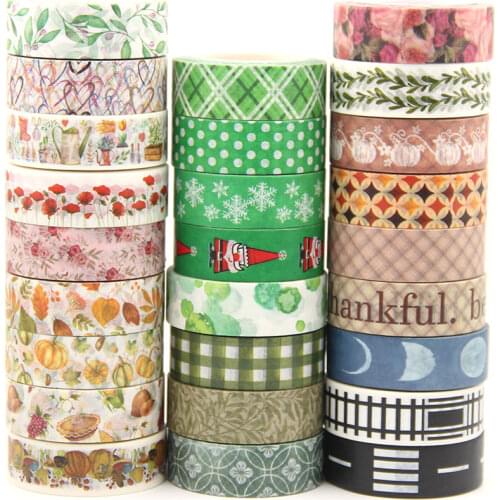 B315-342 1Pcs Kawaii Cartoon Decoration Tape Paper Washi Masking Tape Creative Scrapbooking Stationary School Supplies